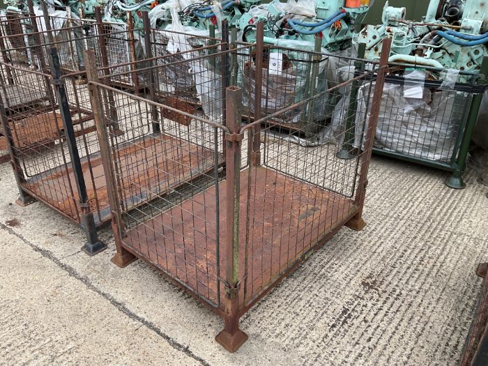 MOD Steel Stacking Stillage W/ Removable Posts & Sides