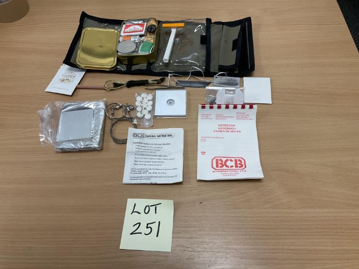 SURVIVAL KIT - UNISSUED PILOTS ETC REMOTE AREA IMMEDIATE SURVIVAL KIT