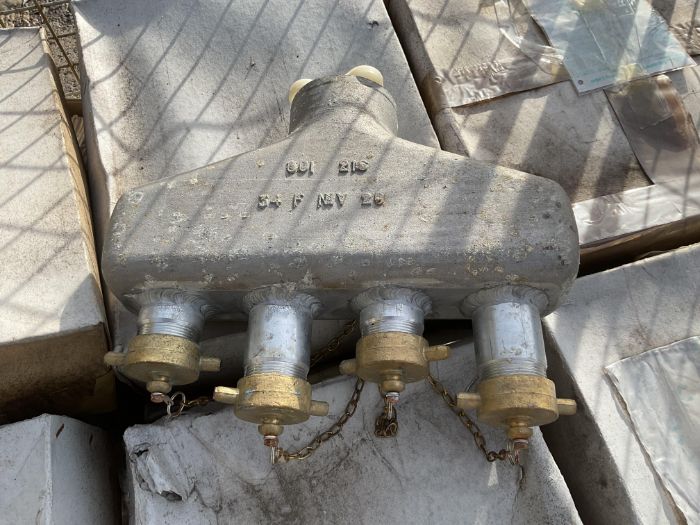 12x Unissued Manifold Fuel / etc Distribution Units, from MOD