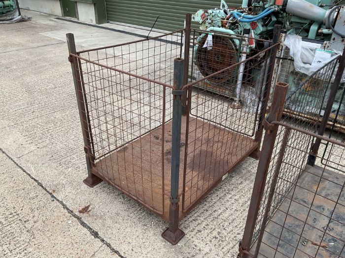 MOD Steel Stacking Stillage W/ Removable Posts & Sides