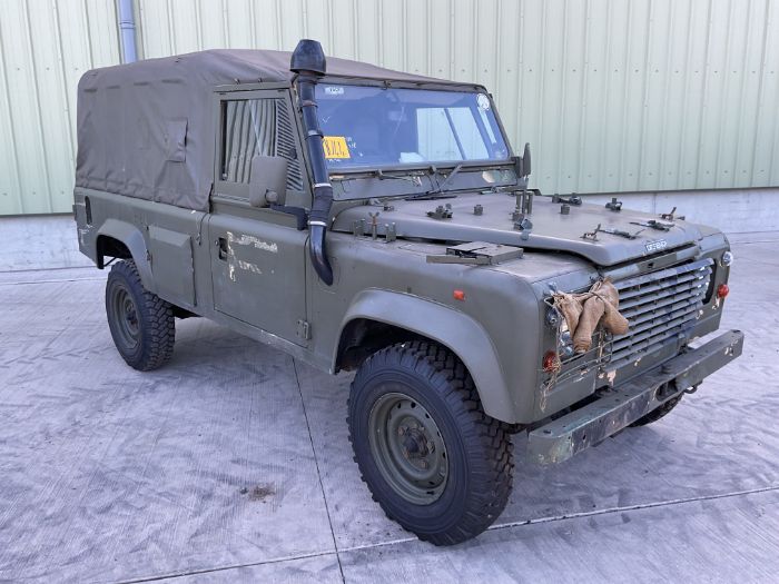 Land Rover 110 TUM Wolf RHD Soft Top, Direct from UK MOD