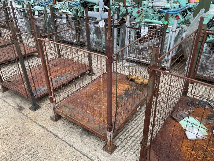 MOD Steel Stacking Stillage W/ Removable Posts & Sides