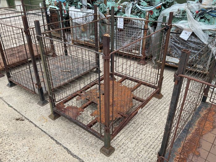 MOD Steel Stacking Stillage W/ Removable Posts & Sides