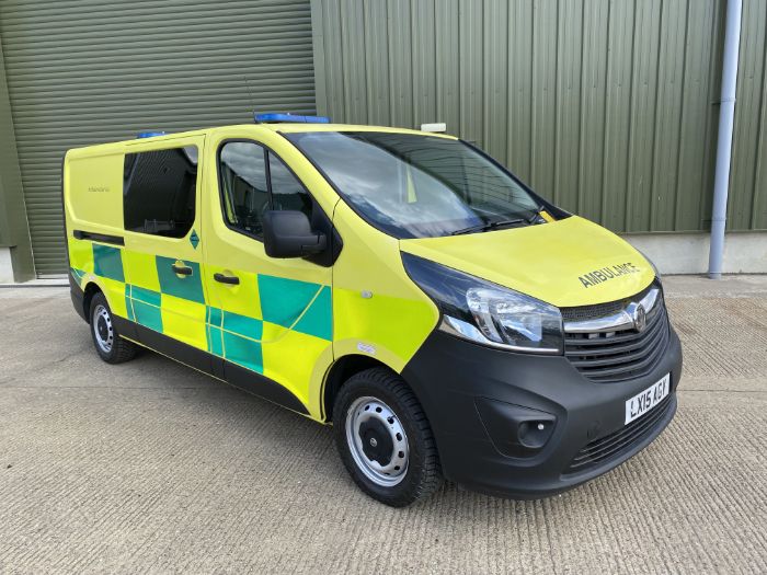 Vauxhall Vivaro 2900 1.6 CDTi LWB 6 Seat Crew Van