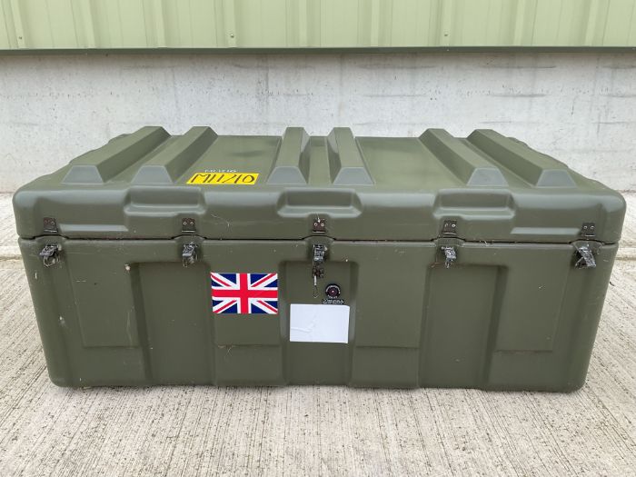 Heavy Duty Typhoon Aircraft Spec Transit/Storage container with wheels and handles from RAF MOD