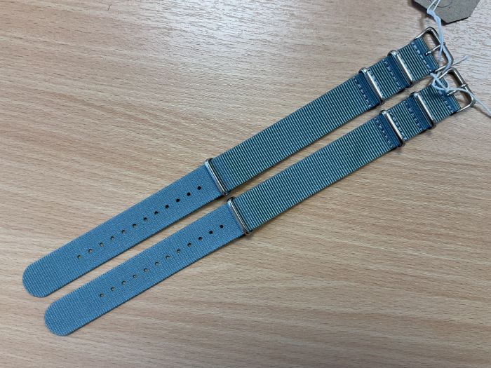 2x New Unissued 20mm Nato Watch Straps
