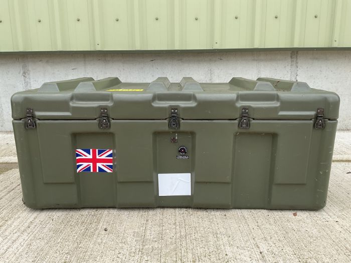 Heavy Duty Typhoon Aircraft Spec Transit/Storage container with wheels and handles from RAF MOD