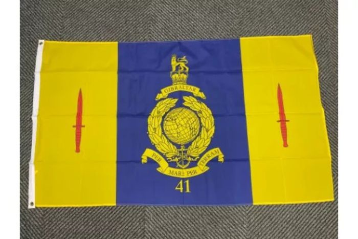 41 Commando Royal Marines Flag - 5ft x 3ft with Brass Eyelets