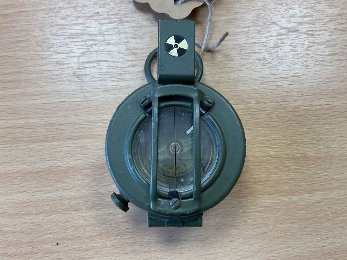Unissued Stanley London British Army Brass Prismatic Compass, from MOD