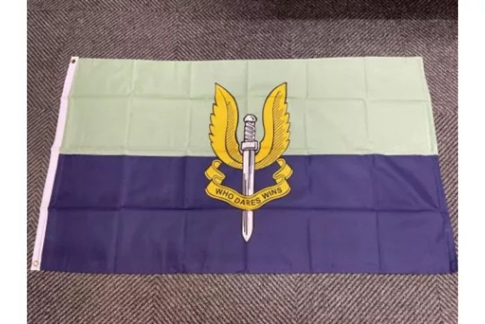 Special Air Service Flag - 5ft x 3ft with Metal Eyelets