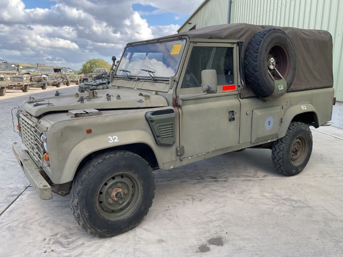 Land Rover 110 TUM Wolf LHD Soft Top, Direct from UK MOD