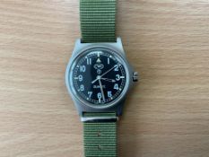 Unissued CWC W10 British Army Service Watch, Nato Marks, Sn° 47, Date 2005, from MOD