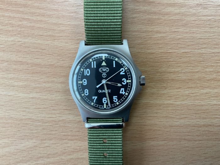 Unissued CWC W10 British Army Service Watch, Nato Marks, Sn° 47, Date 2005, from MOD