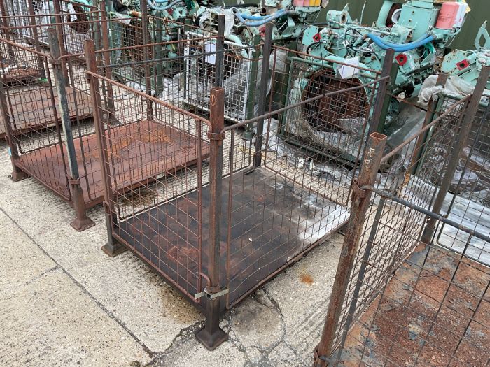 MOD Steel Stacking Stillage W/ Removable Posts & Sides