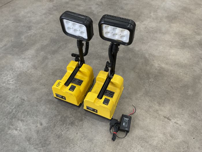 2 x Peli 9430 Rals Remote Area Lighting System, Direct from UK Fire & Rescue