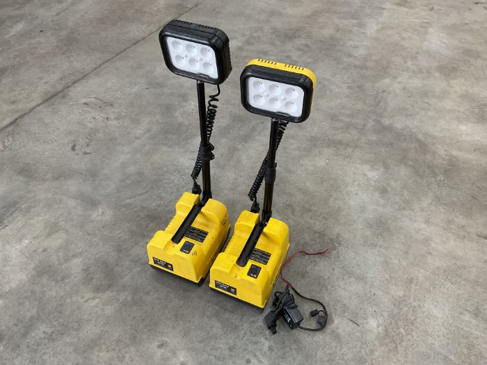 2 x Peli 9430 Rals Remote Area Lighting System, Direct from UK Fire & Rescue