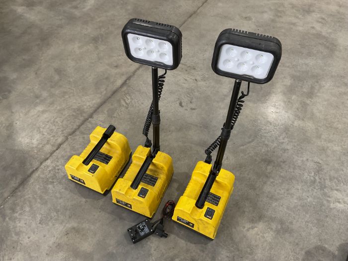 3 x Peli 9430 Rals Remote Area Lighting System, Direct from UK Fire & Rescue
