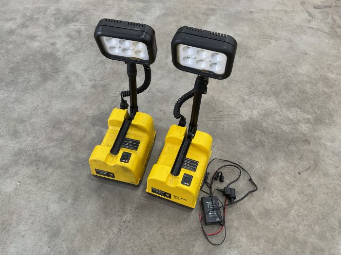 2 x Peli 9430 Rals Remote Area Lighting System, Direct from UK Fire & Rescue
