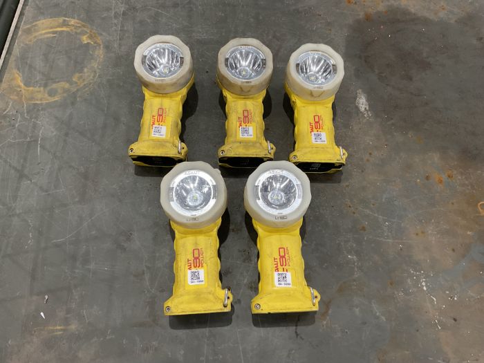 5 x ADALIT L90 LED Safety Torches, Direct from UK Fire & Rescue