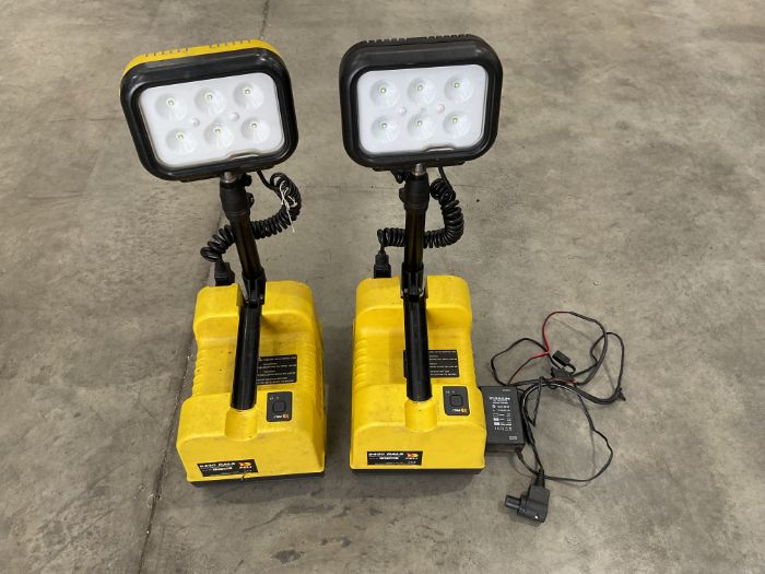 2 x Peli 9430 Rals Remote Area Lighting System, Direct from UK Fire & Rescue