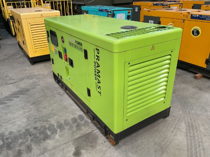 Unused Pramast VG-R50 Power 25 KVA 3 Phase Diesel Generator 400/230V