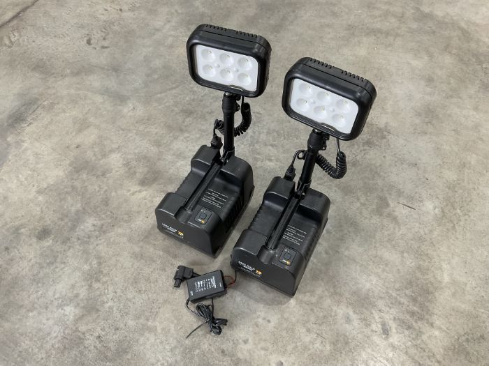 2 x Peli 9430 Rals Remote Area Lighting System, Direct from UK Fire & Rescue