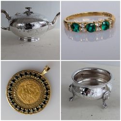 Silver, Jewellery, Watches & Collectibles