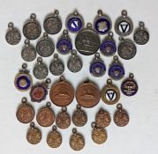 An assortment of ten silver sporting medals for the 1920/30s awarded by The City of London (Textiles