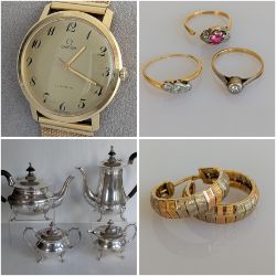 Jewellery, Silver, Watches & Collectibles