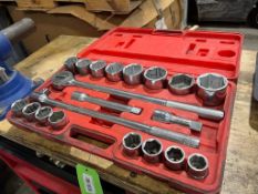 21 PIECE SOCKET WRENCH SET 3/4IN DRIVE 7/8-2IN