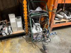 PROPANE TORCH WITH ACETYLENE CART AND TORCHES