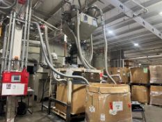 2003 CONAIR WSB 942T RESIN BLENDER, S/N MM102350-14, 4-COMPONENT, GRAVIMETRIC, VACUUM LOADER, ADDITI