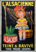 L'ALSACIENNE - TEINT & RAVIVE | ORIGINAL POSTER BY CH. ROUX