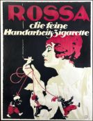 ROSSA ZIGARETTEN | ORIGINAL POSTER BY ANONYMOUS