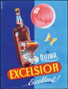 QUINA EXCELSIOR | ORIGINAL POSTER BY KALISCHER