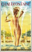 CHAUDFONTAINE | ORIGINAL POSTER BY ARMAND MASSONET