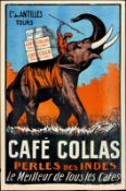 CAFÉ COLLAS | ORIGINAL POSTER BY ANONYMOUS