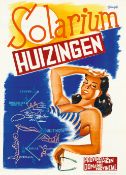 SOLARIUM HUIZINGEN | ORIGINAL POSTER BY ANONYMOUS