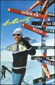 ST. MORITZ | ORIGINAL POSTER BY HANS NATER
