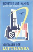LUFTHANSA | ORIGINAL POSTER BY ANONYMOUS