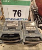 Seven SCREWFIX Fixings Cases and Contents (As Photographed)