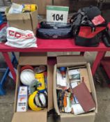 A Quantity of PPE and Hazard Safety Equipment including Hook Out Road Safety Kits, European Road
