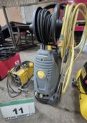 A KARCHER Xpert HD 7125 Heavy Duty Pressure Washer complete with Lance and Hose