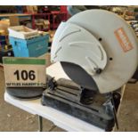 A METABO CS23 Cut-Off Saw and A number of 335mm Cutting Blades (As Photographed)