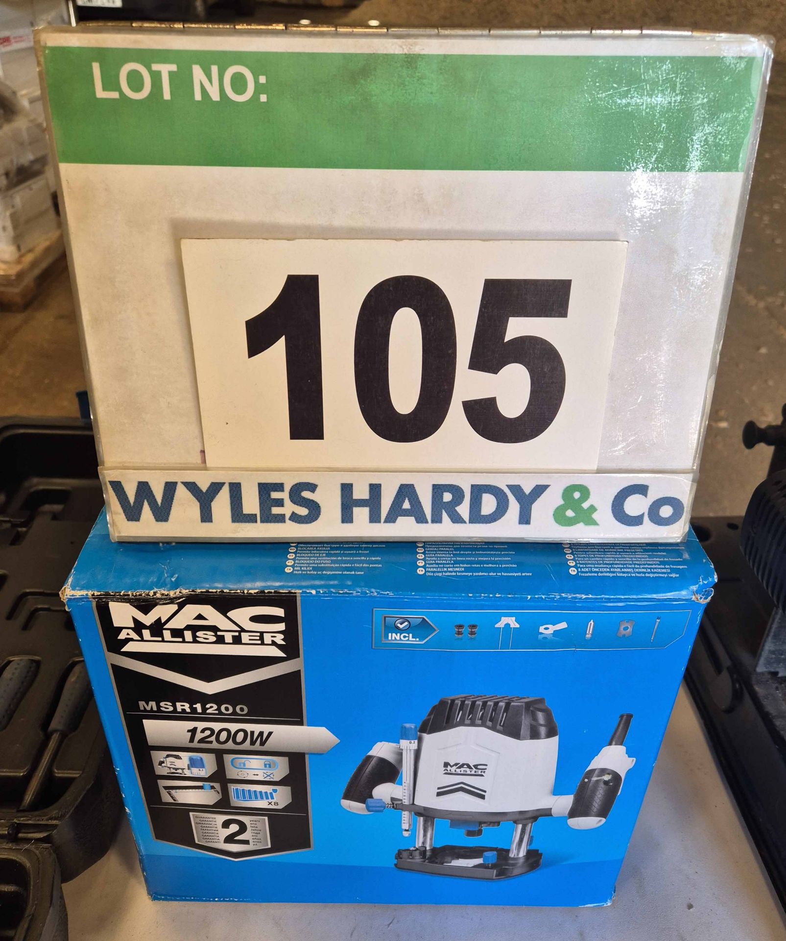 A MACALLISTER 1200W 240V Hand Held Router
