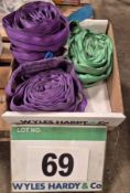 A Box of Choked Lifting Slings (As Photographed)
