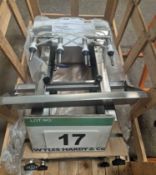 A CORE EQUIPMENT MFC RV 25 Gravity 4-Head Bottle Filler (Crated and Unused)