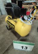 A STANLEY D250 2.5HP Portable Compressor with 50-Litre Welded Steel Tank (240V)