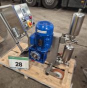 A ZAMBELLI Zeta PE Peristaltic Wine Pump (As Photographed)
