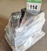 Two Pallets of Kitchen Requisites including A Refrigerator, Toaster, Microwave Oven, Kettle (As